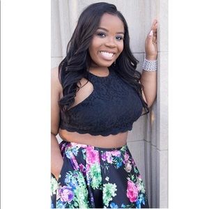 PROM DRESS (2 Piece) Size 16/18